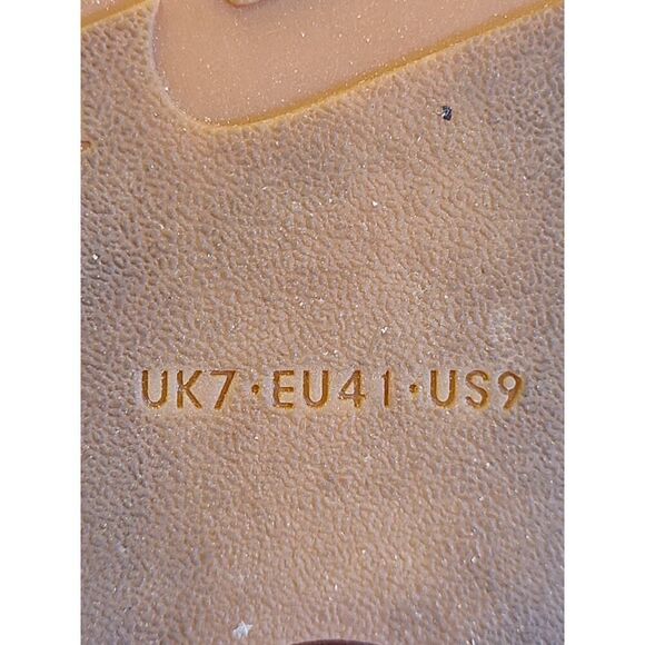 FitFlop Eloise Slides Sandals Women Stone Beige Leather Cork Wrap Wedge 9US EUC - Picture 11 of 16